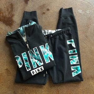 VICTORIA'S SECRET PINK Outfit Matching SET Size XS
